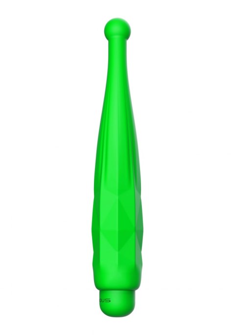 Lyra - ABS Bullet With Sleeve - 10-Speeds - Green Luminous