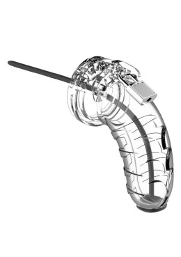Model 16 - Chastity - 4.5"""" - Cock Cage - Transparent ManCage