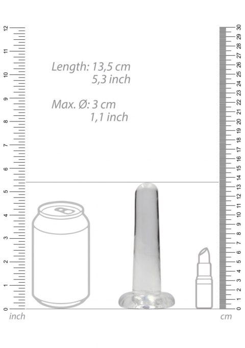 Non Realistic Dildo with Suction Cup - 5,3""""/ 13,5 cm RealRock