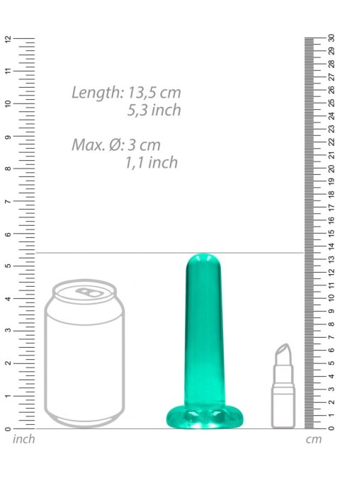 Non Realistic Dildo with Suction Cup - 5,3""""/ 13,5 cm RealRock