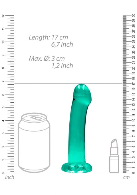 Non Realistic Dildo with Suction Cup - 6,7""""/ 17 cm RealRock