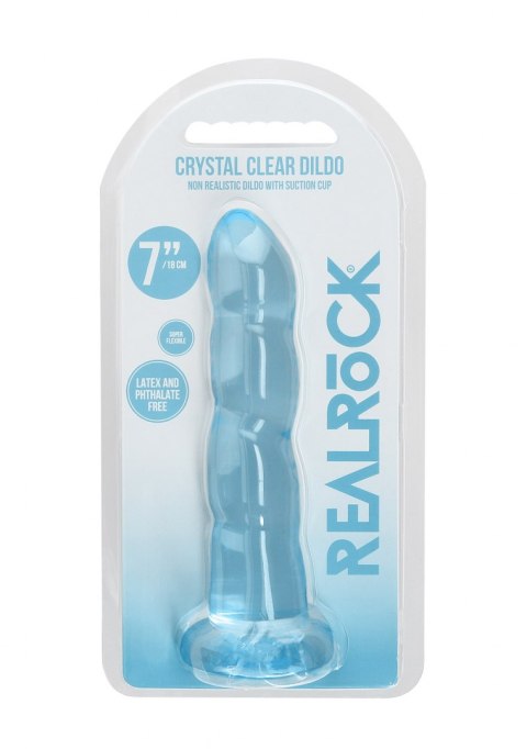 Non Realistic Dildo with Suction Cup - 7""""/ 17 cm RealRock