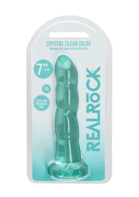 Non Realistic Dildo with Suction Cup - 7""""/ 17 cm RealRock