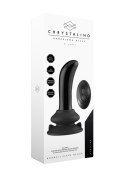 Prickly - With Suction Cup and Remote - 10 Speed - Black Chrystalino