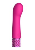 Bijou - Rechargeable Silicone Bullet - Pink Royal Gems
