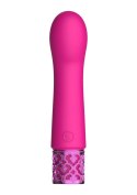 Bijou - Rechargeable Silicone Bullet - Pink Royal Gems