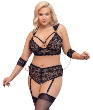 Zestaw w klimacie BDSM - Bra Set Bondage 3XL Cottelli BONDAGE