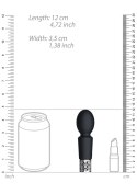 Brilliant - Rechargeable Silicone Bullet - Black Royal Gems