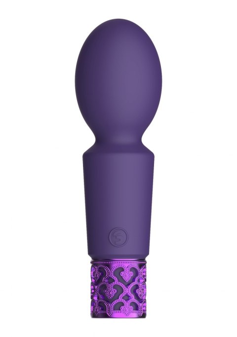 Brilliant - Rechargeable Silicone Bullet - Purple Royal Gems