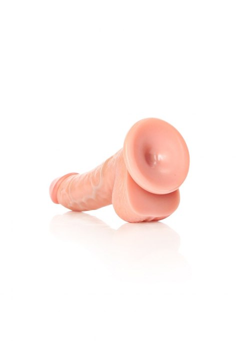 Curved Realistic Dildo Balls Suction Cup - 6""""/ 15,5 cm RealRock