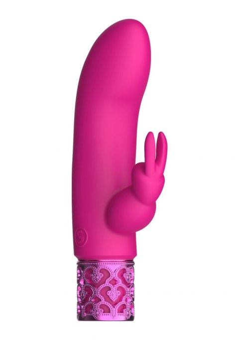 Dazzling - Rechargeable Silicone Bullet - Pink Royal Gems