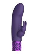 Dazzling - Rechargeable Silicone Bullet - Purple Royal Gems