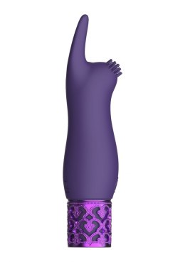 Elegance - Rechargeable Silicone Bullet - Purple Royal Gems
