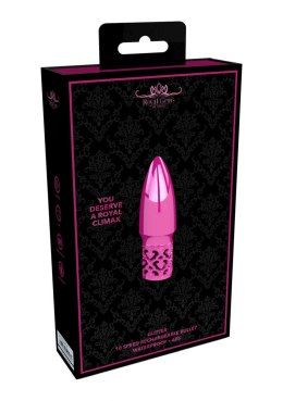 Glitter - Rechargeable ABS Bullet - Pink Royal Gems