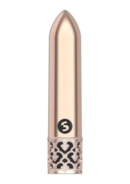 Glitz - Rechargeable ABS Bullet - Rose Gold Royal Gems