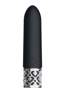 Imperial - Rechargeable Silicone Bullet - Black Royal Gems