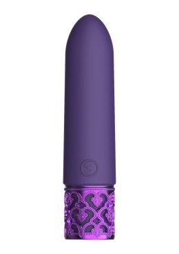 Imperial - Rechargeable Silicone Bullet - Purple Royal Gems