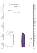 Imperial - Rechargeable Silicone Bullet - Purple Royal Gems