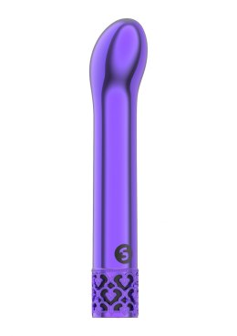 Jewel - Rechargeable ABS Bullet - Purple Royal Gems