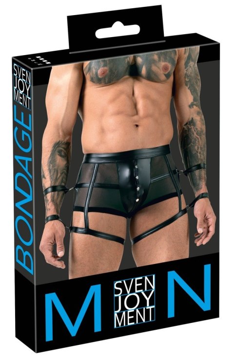 Boxerki z mankietami - Men's Pants L Svenjoyment Bondage