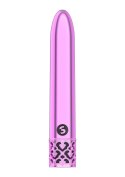 Shiny - Rechargeable ABS Bullet - Pink Royal Gems
