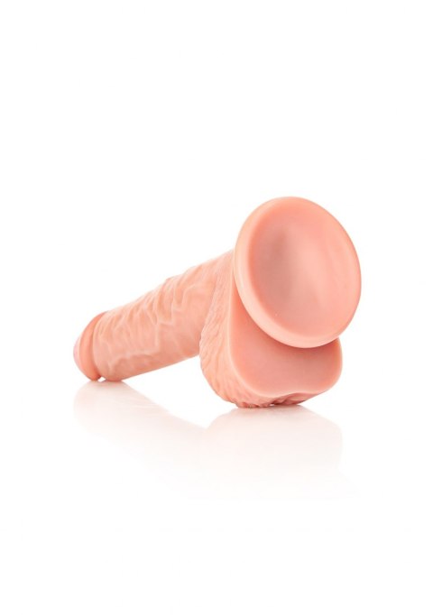 Straight Realistic Dildo Balls Suction Cup - 8""""/ 20,5 cm RealRock