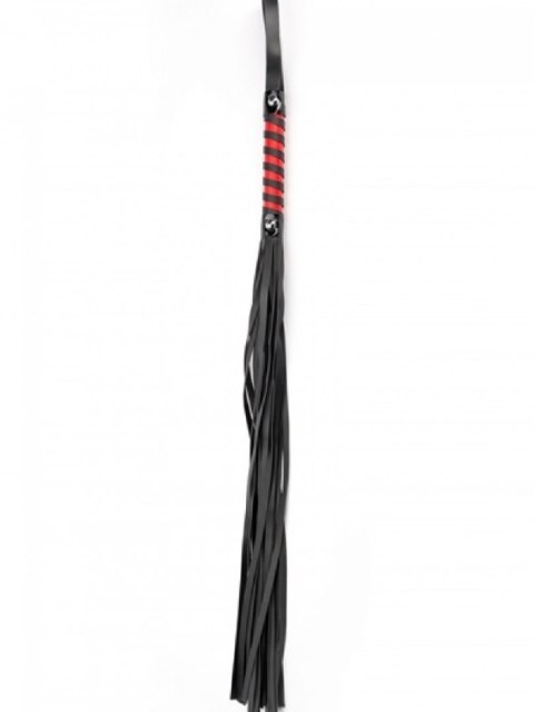 Black Red Long Stripe Flogger Argus