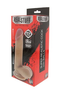 REALSTUFF 6.5INCH DONG W. SCROTUM Dream Toys