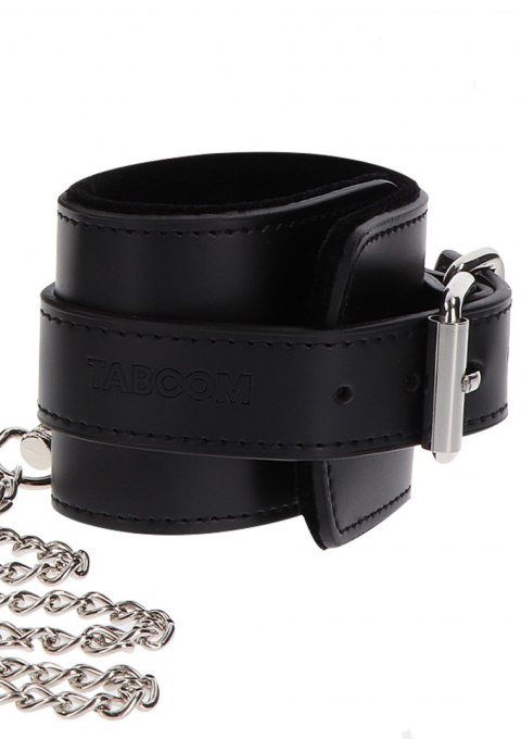 Heavy Collar and Wrist Cuffs Black Taboom