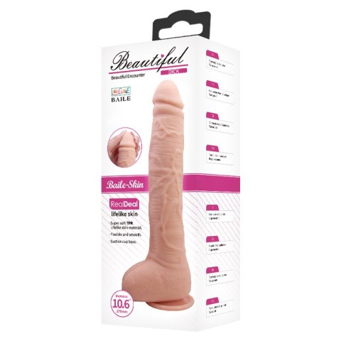 BAILE- Beautiful DICK 11'' Flesh Baile - Boys of Toys Sp. z. o.o. (dystrybutor)