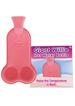 Giant Willie Hot Water Bottle Pink Spencer & Fleetwood