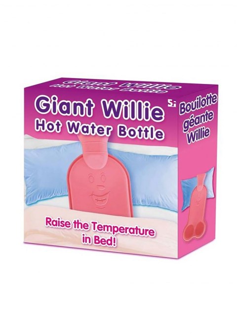 Giant Willie Hot Water Bottle Pink Spencer & Fleetwood