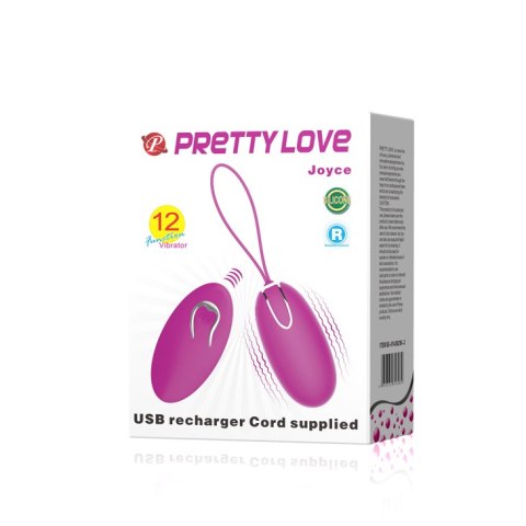 PRETTY LOVE - JOYCE EGG 12 function vibrations Pretty Love