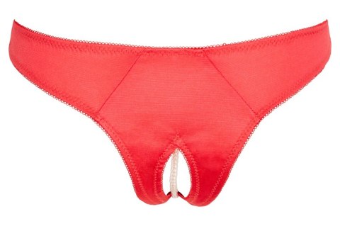 Briefs Pearls red M Cottelli LINGERIE