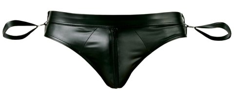 Slipy z mankietami i otwartym tyłem - Men's Jock Briefs L Svenjoyment Bondage