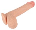 NS Dildo with movable skin 19 Nature Skin