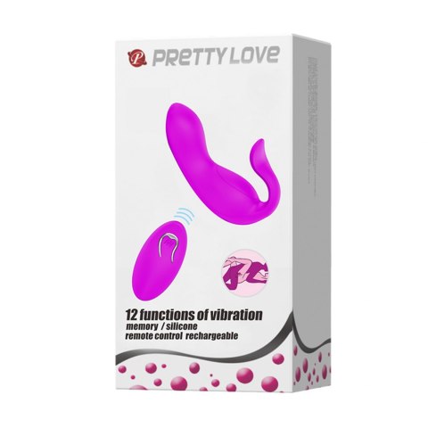 PRETTY LOVE - 12 vibration functions Wireless remote control Baile - Boys of Toys Sp. z. o.o. (dystrybutor)