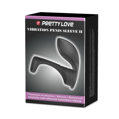 PRETTY LOVE -VIBRATION PENIS SLEEVE II, 7 vibration functions Memory function Pretty Love