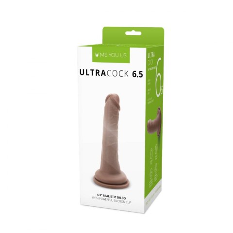 Me You Us Silicone Ultra Cock Caramel 6.5in Me You Us