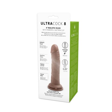 Me You Us Silicone Ultra Cock Caramel 8 Me You Us