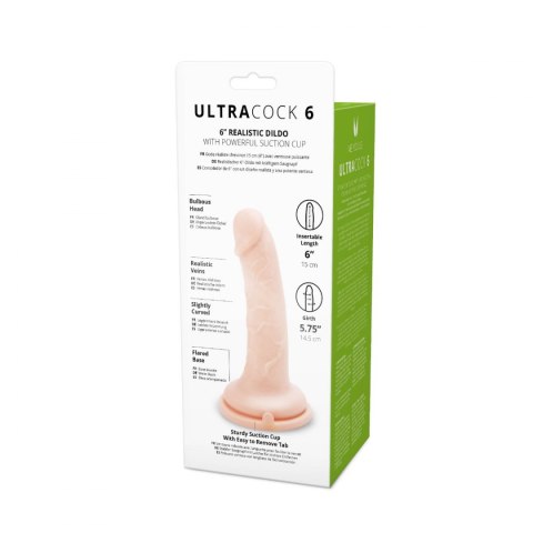 Me You Us Silicone Ultra Cock Flesh 6in Me You Us