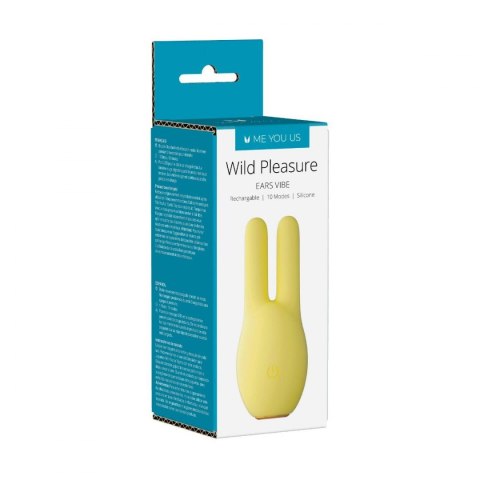 Me You Us Wild Pleasure Ears Vibrator Yellow Me You Us