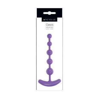 Plug/kulki- Me You Us Classic Anal Beads Purple Me You Us