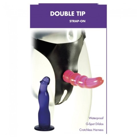 Proteza- Me You Us Double Tip Strap On Pink Me You Us