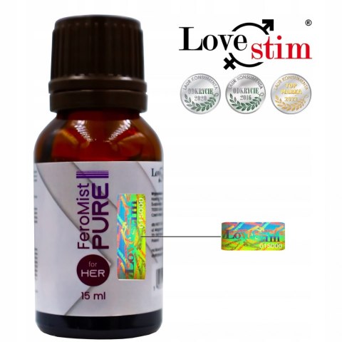 Feromony dla kobiet - LSTIM FeroMist PURE 15ml for HER LoveStim