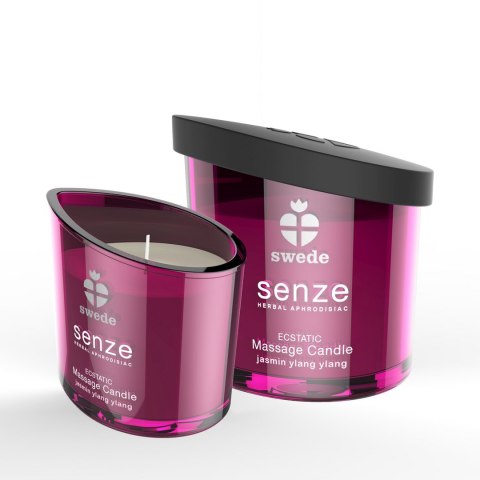 Swede - Senze Ecstatic Massage Candle Jasmine Ylang Ylang  Swede