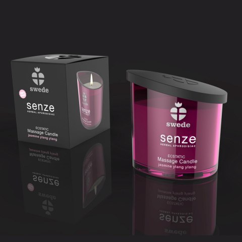 Swede - Senze Ecstatic Massage Candle Jasmine Ylang Ylang  Swede