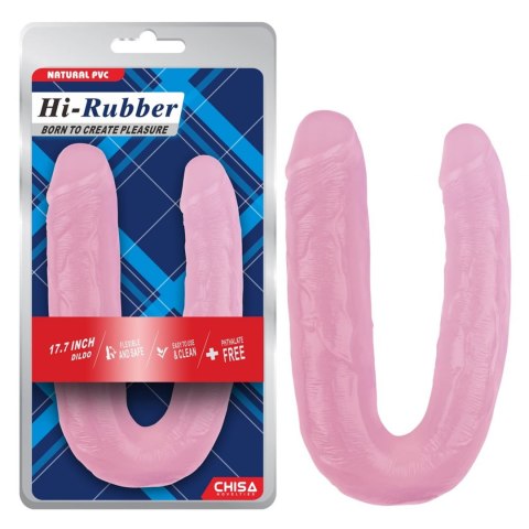 17.7 Inch Dildo-Pink HI-Rubber