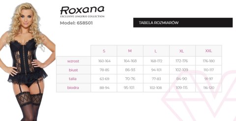 Gorset i stringi 6585 XL Roxana - Boys of Toys Sp. z .o.o.