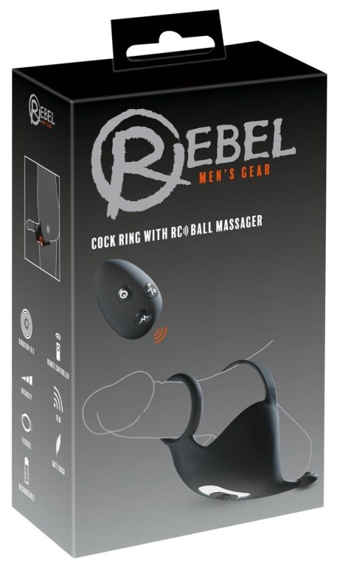 Rebel Cock ring with RC Ball m Rebel